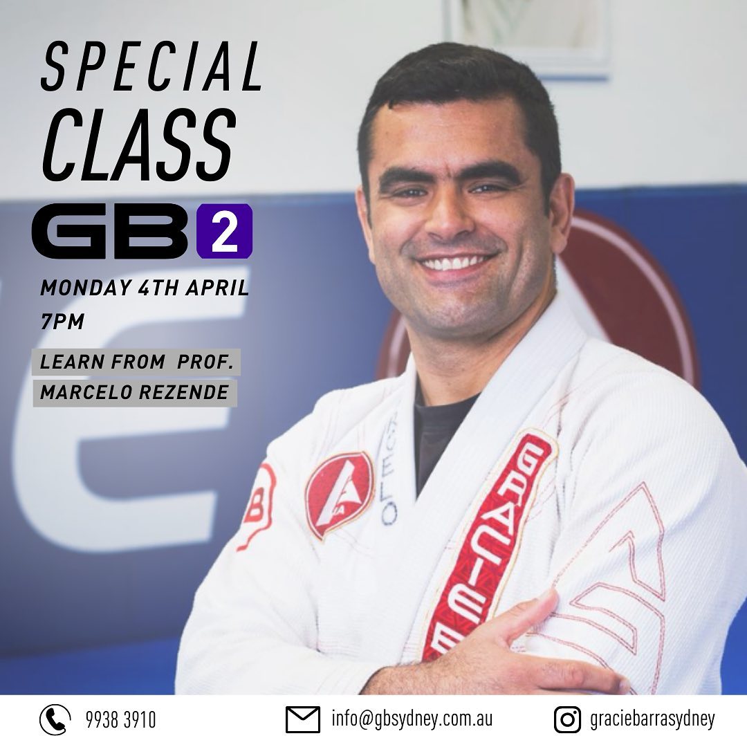 <center>Special GB2 Class<br>With Prof. Marcelo Rezende!</center> image